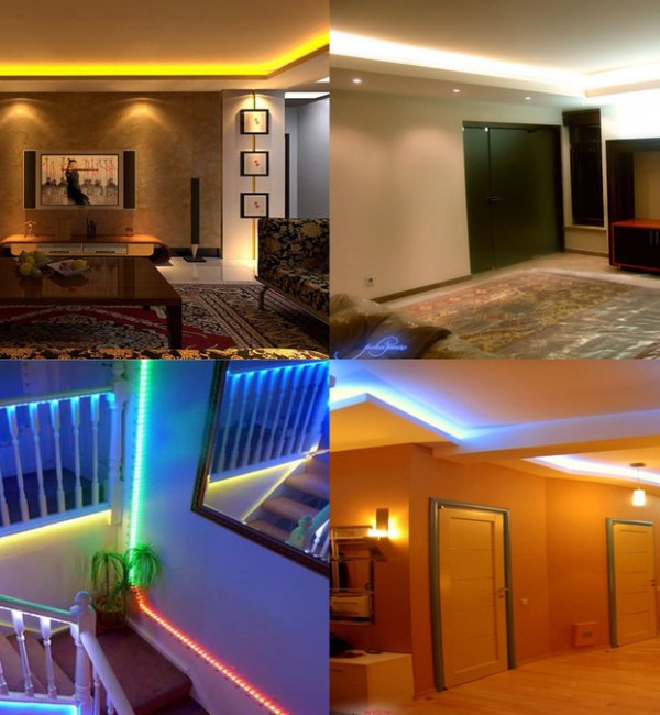 LED лента цветна RGB - 5 метра водоустойчива с дистанционно управление LED лента цветна RGB - 5 метра водоустойчива с дистанционно управление